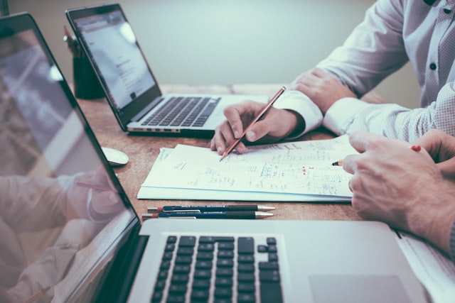 reviewing credit report for identity theft